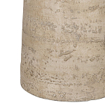 Столик приставной с круглой столешницей Textured Cream Table варинант исполнения - 4 | Loft Concept в Кирове