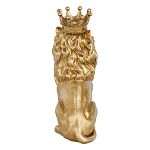 Статуэтка лев с детализированной гривой и изящной короной Lion Crown  варинант исполнения - 3 | Loft Concept в Кирове