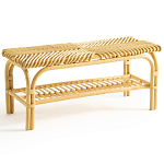 Скамья из ротанга Saveria Rattan Bench варинант исполнения - 1 | Loft Concept в Кирове