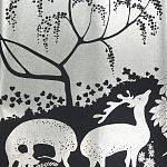 Обои ручная роспись в стиле Арт-деко Rateau Original colourway on Electrum gilded paper варинант исполнения - 2 | Loft Concept в Кирове