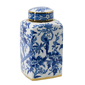 Ваза с крышкой Bird & Flowers