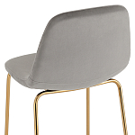 Барный стул на золотистых ножках VENDRAMIN Grey варинант исполнения - 7 | Loft Concept в Кирове