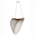 Подвесной светильник фигурный из деревянных прутьев Ecofriendly Light Source варинант исполнения - 3 | Loft Concept в Кирове