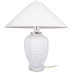 Настольная лампа керамическая с абажуром Valencia варинант исполнения - 2 | Loft Concept в Кирове