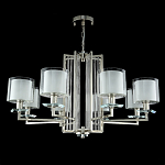 Люстра с 8-ю цилиндрическими плафонами из стекла Laurent варинант исполнения - 9 | Loft Concept в Кирове