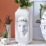 Ваза с золотисто-белыми фрагментами Faces of Imagination варинант исполнения - 4 | Loft Concept в Кирове