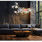 Люстра с цветочным декором Miscellaneous herbs варинант исполнения - 5 | Loft Concept в Кирове