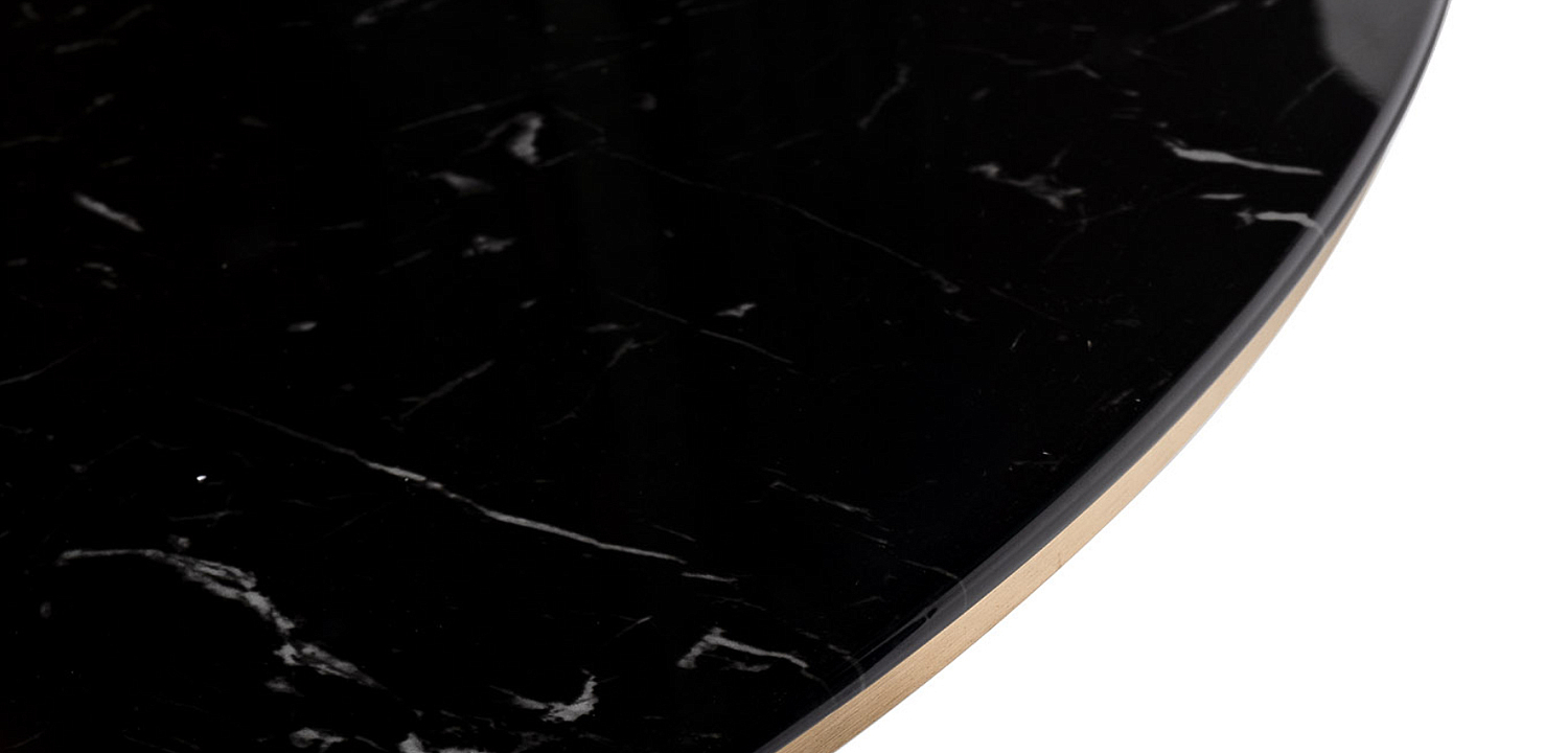 Стол Tulip black Marble 120 Стол Tulip black Marble 120 - Loft-Concept в Кирове