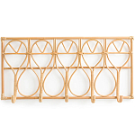 Настенная вешалка из ротанга Wila Wall Hanger L варинант исполнения - 3 | Loft Concept в Кирове