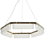 Светодиодная люстра с рельефным стеклом ICE GLASS 70 варинант исполнения - 1 | Loft Concept в Кирове