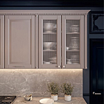 Угловая кухня с островом из массива дерева Amaline Kitchen Set варинант исполнения - 2 | Loft Concept в Кирове