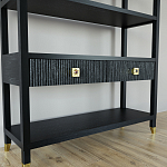 Стеллаж с двумя ящиками Elsa Dreams Black варинант исполнения - 2 | Loft Concept в Кирове