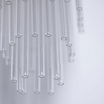 Бра с круглым основанием и длинными прозрачныи стеклянными трубками Nembus варинант исполнения - 6 | Loft Concept в Кирове