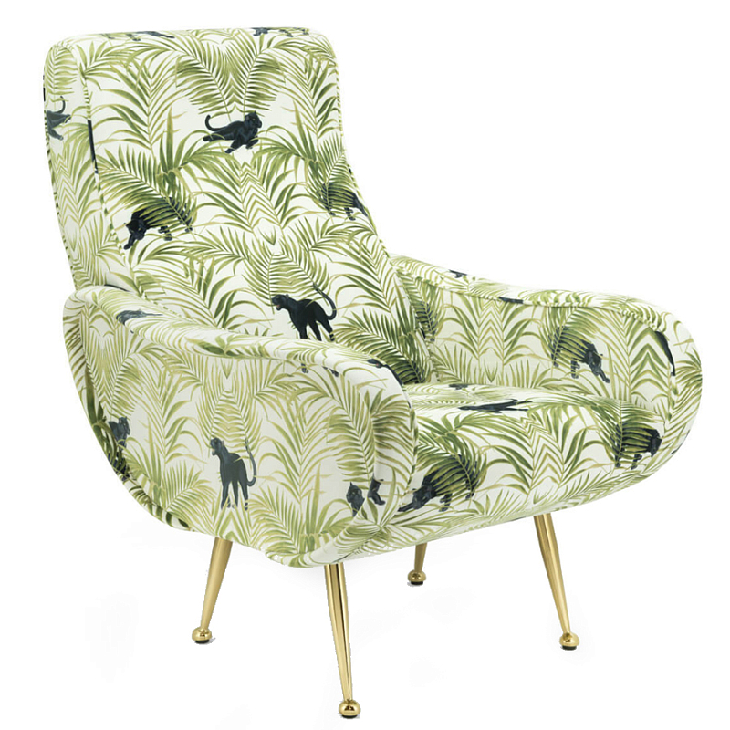 Кресло Abhika ARMCHAIR GILLY Зеленый Кресло Abhika ARMCHAIR GILLY Зеленый в Кирове | Loft Concept