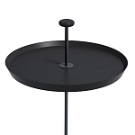 Pin журнальный столик чёрный из натурального дуба и бетона варинант исполнения - 1 | Loft Concept в Кирове