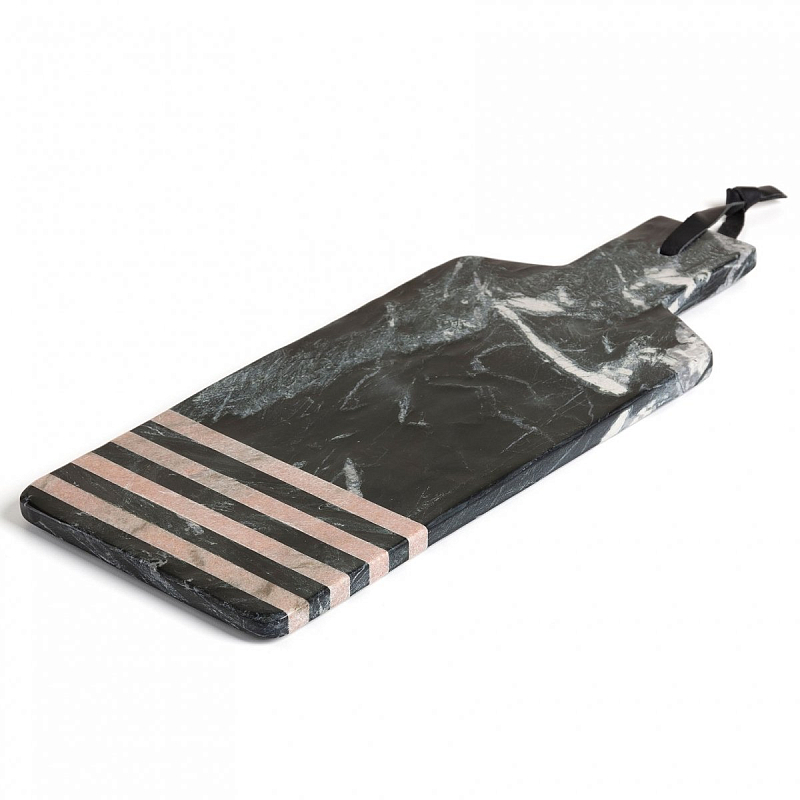 Разделочная доска Pink Stripes Розовый (Rose) Черный Разделочная доска Pink Stripes Розовый (Rose) Черный в Кирове | Loft Concept