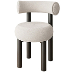 Стул с обивкой букле Pierres Grey Boucle Chair варинант исполнения - 1 | Loft Concept в Кирове