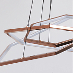 Люстра с 3-мя подвесами в виде шестиугольников Hexagon Horizontal варинант исполнения - 6 | Loft Concept в Кирове