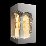 Встраиваемый в стену гипсовый светильник под покраску с колоннами и арками в античном стиле Antiquity Athena варинант исполнения - 5 | Loft Concept в Кирове
