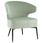 Современное мягкое кресло на металлических ножках Rakush Pistachio варинант исполнения - 1 | Loft Concept в Кирове