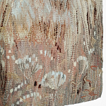 Современный Гобелен из шерсти в бежевых тонах Spring варинант исполнения - 2 | Loft Concept в Кирове