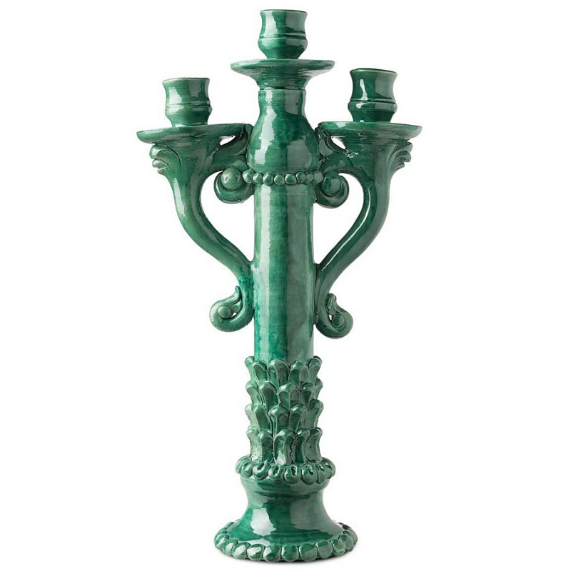 Подсвечник Candleholder Heart X3 Зеленый Подсвечник Candleholder Heart X3 Зеленый в Кирове | Loft Concept