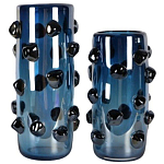 Ваза Molecule Vase Glass Blue Spheres варинант исполнения - 1 | Loft Concept в Кирове