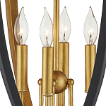 Подвесной светильник в форме фонаря чёрного цвета Black Lantern варинант исполнения - 2 | Loft Concept в Кирове