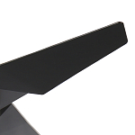 Люстра с вентилятором с черными лопастями Kichler варинант исполнения - 4 | Loft Concept в Кирове