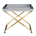 Стол сервировочный с зеркальной столешницей Splendid Serving Table варинант исполнения - 1 | Loft Concept в Кирове