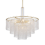 Люстра многоярусная с каскадами кристаллов Crystal Rains варинант исполнения - 1 | Loft Concept в Кирове
