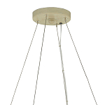 Люстра круглая из толстых деревянных реек Natural Style варинант исполнения - 3 | Loft Concept в Кирове