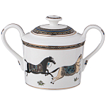 Чайный сервиз из фарфора с изображением лошадей на 6 персон 15 предметов Porcelain Horse Set  варинант исполнения - 3 | Loft Concept в Кирове