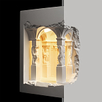 Встраиваемый в стену гипсовый светильник под покраску с колоннами и арками в античном стиле Antiquity Athena варинант исполнения - 1 | Loft Concept в Кирове