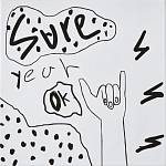 Плитка с узором Граффити 3 варинант исполнения - 3 | Loft Concept в Кирове