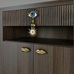 Комод Elsa Dreams Walnut Двухстворчатый  варинант исполнения - 6 | Loft Concept в Кирове