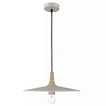 Подвесной светильник круглый в сочетании дерева и металла Space варинант исполнения - 1 | Loft Concept в Кирове