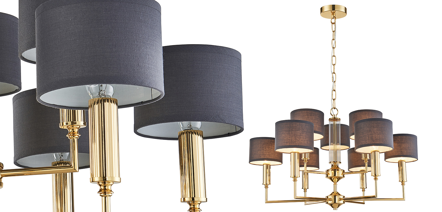 Люстра Laurent Chandelier grey 71 Люстра Laurent Chandelier grey 71 - Loft-Concept в Кирове