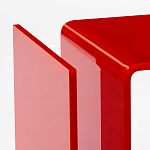 Дизайнерский кофейный стол Poltronova T01 Red Coffee Table варинант исполнения - 7 | Loft Concept в Кирове