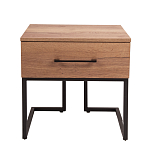 Тумба прикроватная с ящиком в стиле лофт Urban Style Space варинант исполнения - 3 | Loft Concept в Кирове