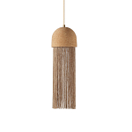 Подвесной светильник натуральная пробка с бахромой Natural Cork варинант исполнения - 1 | Loft Concept в Кирове