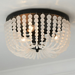 Потолочный светильник круглый с стеклянными бусинами Uniformity варинант исполнения - 2 | Loft Concept в Кирове