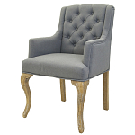Кресло Mason Classical Armchair grey flax варинант исполнения - 3 | Loft Concept в Кирове