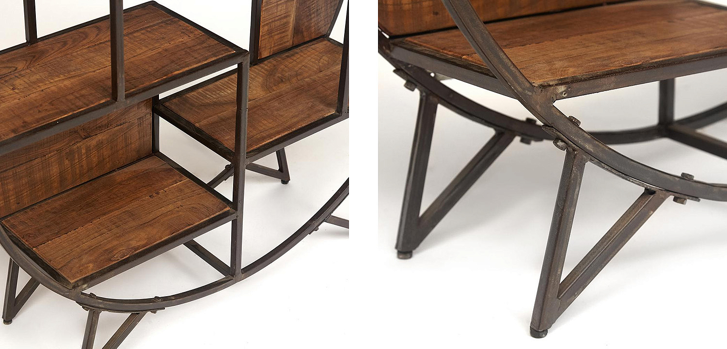 Стеллаж Acacia Shelving Renfrey Стеллаж Acacia Shelving Renfrey - Loft-Concept в Кирове