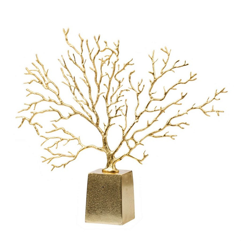 Статуэтка Lace Gold Coral Золотой Статуэтка Lace Gold Coral Золотой в Кирове | Loft Concept