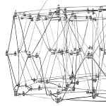 Люстра с тонкой металлической конструкцией цвета хром Quasar варинант исполнения - 4 | Loft Concept в Кирове