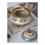 Шкатулка фарфоровая с цветочной росписью Eden Garden варинант исполнения - 6 | Loft Concept в Кирове