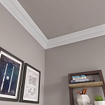 Гладкий карниз KT-11 варинант исполнения - 2 | Loft Concept в Кирове