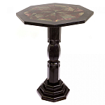 Кофейный стол из натуральных камней Змеевик и Яшма Natural Stone Tables варинант исполнения - 3 | Loft Concept в Кирове