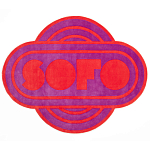 Дизайнерский ковер розовый Poltronova Sofo Rosancio Rug варинант исполнения - 1 | Loft Concept в Кирове